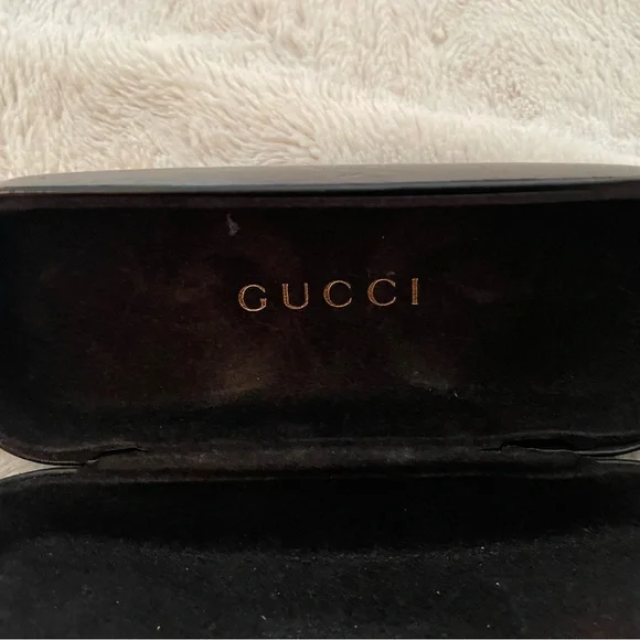 Gucci Brown Eyeglass Holder. Case only. - Picture 4 of 4